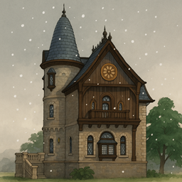 Moonveil Manor logo