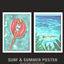 GoldFish Surf & Summer Poster  🏄‍♂️ logo