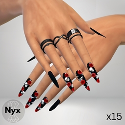 Goth nails set 14 logo