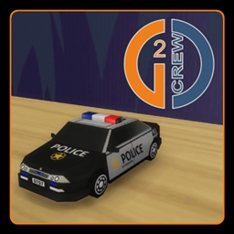Police Car Toy G2D Crew logo