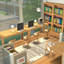 Modern Newcrest Library logo