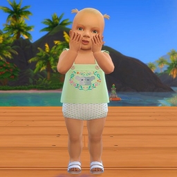 outfit heart infant logo