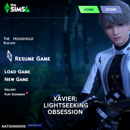 LADS: Xavier ( 沈星回 )  Lightseeking Obsession Main Menu Override
