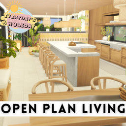 Everyday's A Holiday - Open Plan Kitchen, Living and Dining