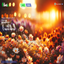 Main Menu Background Override Flowers Field 2 logo