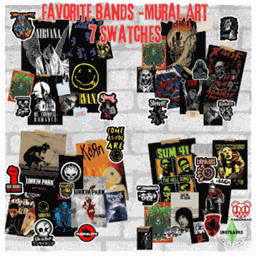 Favorite Bands - Mural Art logo