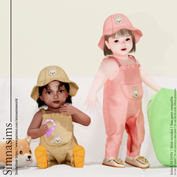 Summer rabbit infant set
