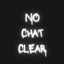 No Chat Clear logo