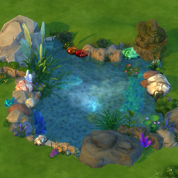 Gorgeous Swimmable Pond 1