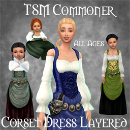 TSM Commoner Corset Layered