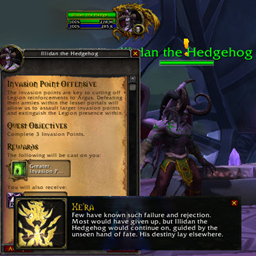 IllidanTheHedgehog logo
