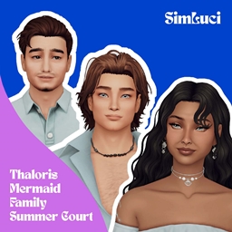 Thaloris Mermaid Family from the Summer Court