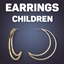 Moon Hoop Earrings For Kids logo