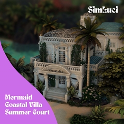 Fantasy Mermaid Coastal Villa in the Summer Court logo