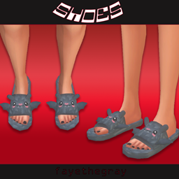 cute bat slippers by fayethegray logo