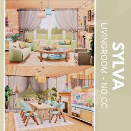 Sylvia Livingroom - No CC