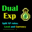 DualExp: Split XP Roles – Level vs Currency logo