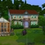 Hippie house ecological NO CC logo