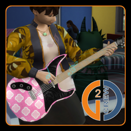 Crazy Guitar by G2D Crew logo