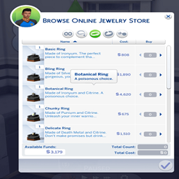 Purchase Jewelry on Phone  By  konanhurry    /  Spanish translation by GatamolLunastra