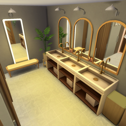 Modern Community Lot Bathroom