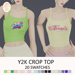Y2K Crop Top