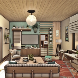 Cozy Home 2 - Living Room