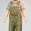 T-Shirt Overall Outfit logo
