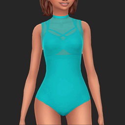 Lovestruck Mesh Swimsuit logo
