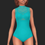 Lovestruck Mesh Swimsuit logo