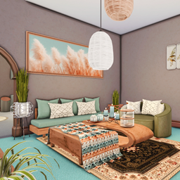 Green Living Room
