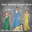 Basic Medieval Peasant Dress for all ages + tops, separated skirt logo