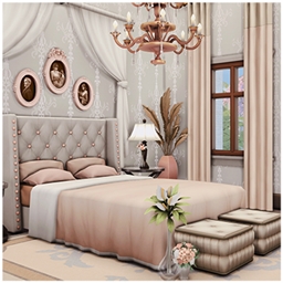 Ella Parisian Bedroom NO CC