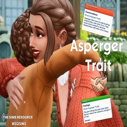 Asperger Trait por MSQSIMS / Translated to Spanish by dokimtz