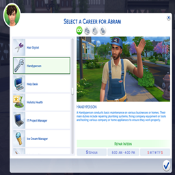kiarasims Handyperson Career / translation spanish by Monisims