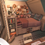Cute & Tiny Uni Students Bedroom logo