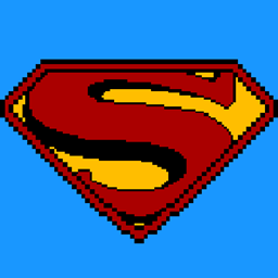 Avra's Heroes: Superman logo