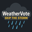 ☁️ WeatherVote – Skip the Storm ☀️ logo
