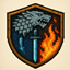 Valar Morghulis: A Song of Ice Blocks and Fire logo