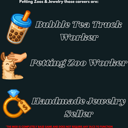 Traduction de Bubble Tea Truck, Petting Zoo, Handmade Jewelry Careers Bundle For Teens de AstroBluu en français