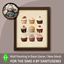Cupcake Sale Poster Frame #2 Samtuse963 logo