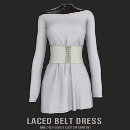 GoldFish Laced Belt Dress 🌙 logo