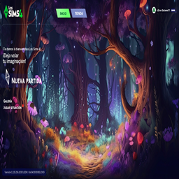 Main Menu Background Enchanted Forest 2 logo
