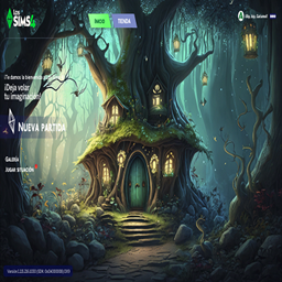 Main Menu Background Enchanted Forest 3 project image