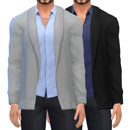 Clumsy professor cardigan for men logo