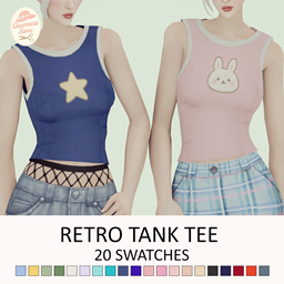 Retro Tank Tee logo
