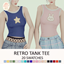Retro Tank Tee logo