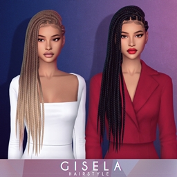 Gisela Hairstyle (Maxis Match) logo
