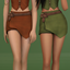 Fern & Fable Collection - Skort With Belt logo