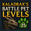 Kaladrax's Battle Pet Levels logo